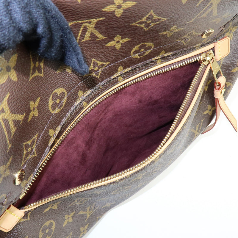 Louis Vuitton Olympe Monogram Canvas Brown Bag