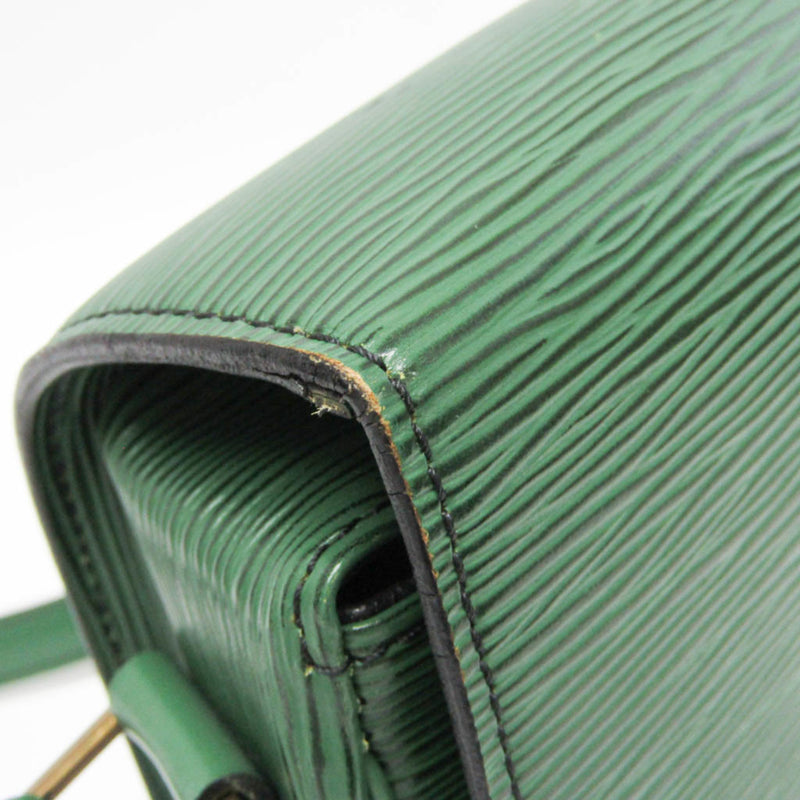 Louis Vuitton Cartouchiere Epi Leather Green Bag