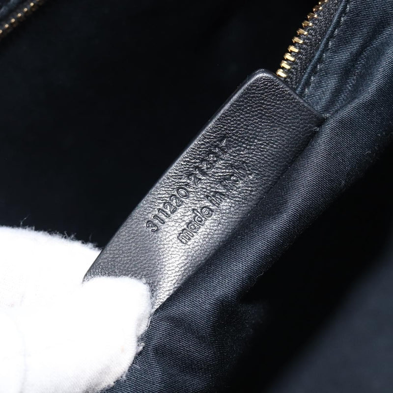 Saint Laurent Classic Y Cabas Leather Black Bag
