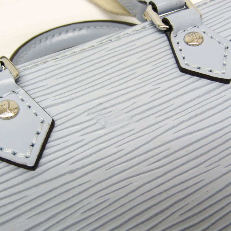 Louis Vuitton Petit Sac Plat Epi Leather Blue Bag