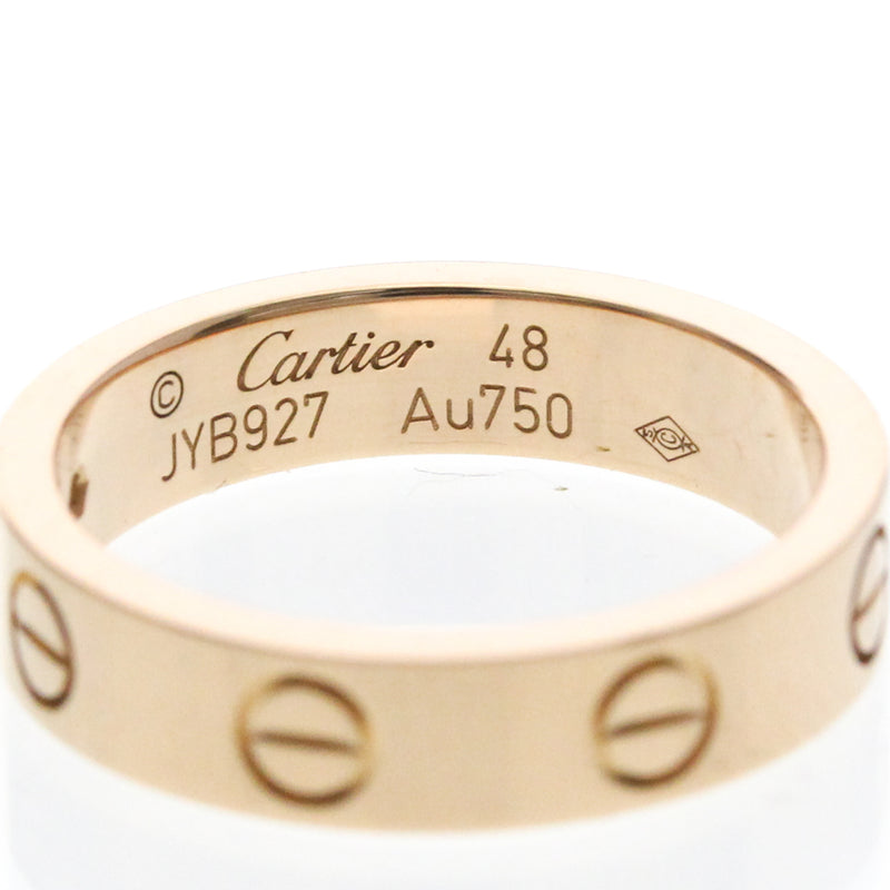 Cartier Love Wedding Band 1 Diamond 18k Rose Gold With Pink_gold Bijoux