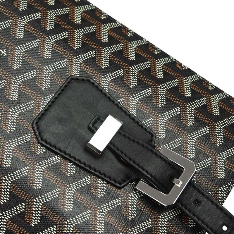 Goyard Comores Coated Canvas Black Bag