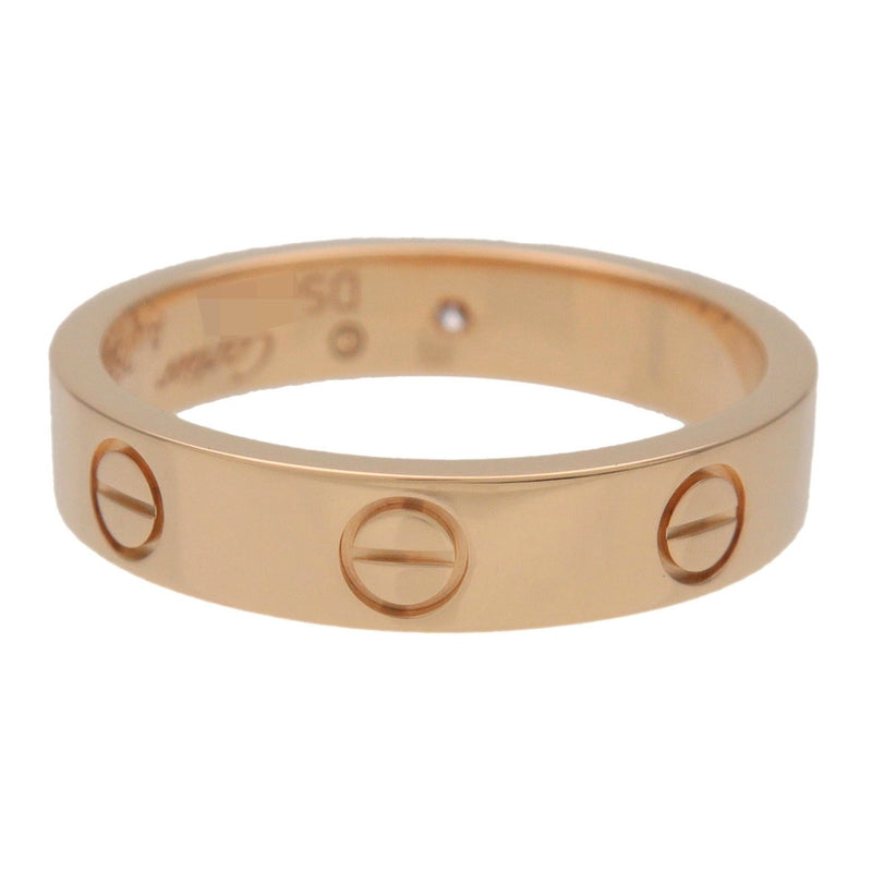 Cartier Love Wedding Band 1 Diamond 18k Rose Gold With Yellow_gold Bijoux