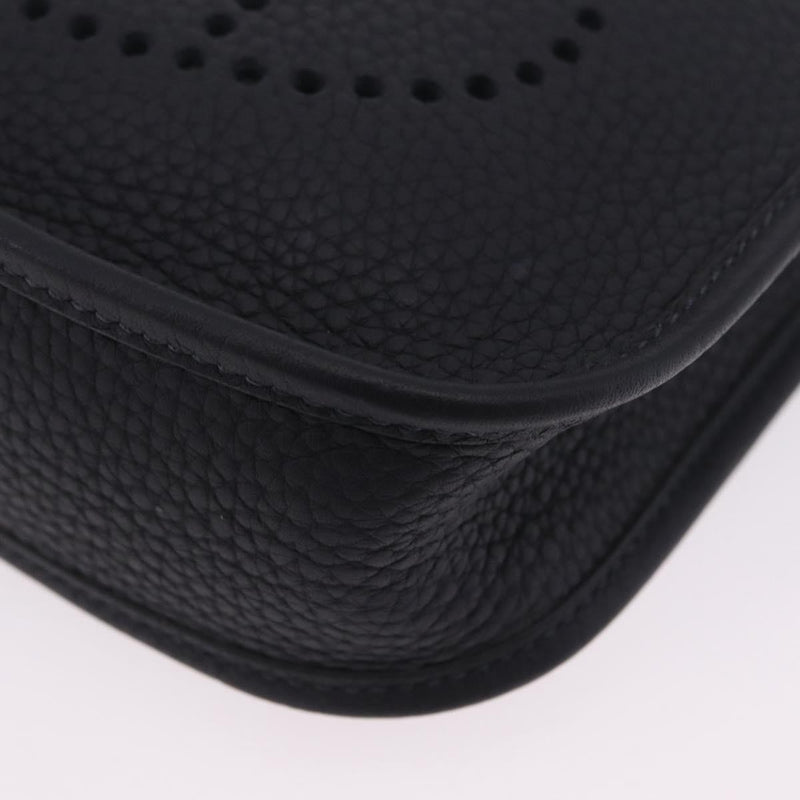 Hermes Evelyne Bag Gen Iii Clemence Black Leather