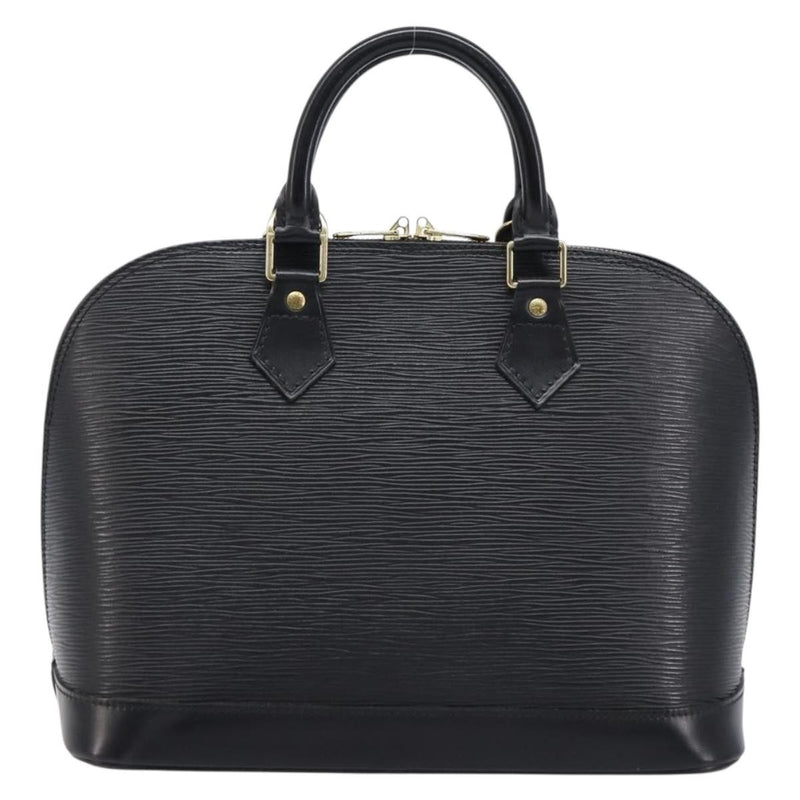 Louis Vuitton Alma Epi Leather Black Bag