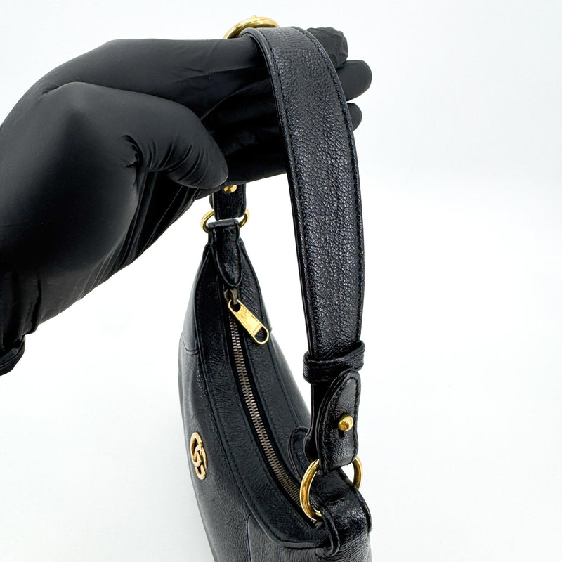 Gucci Aphrodite Leather Black Bag