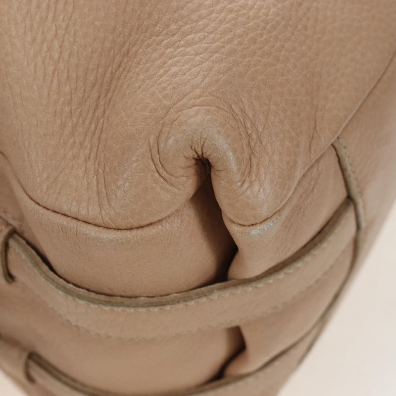 Prada Tote Leather Beige