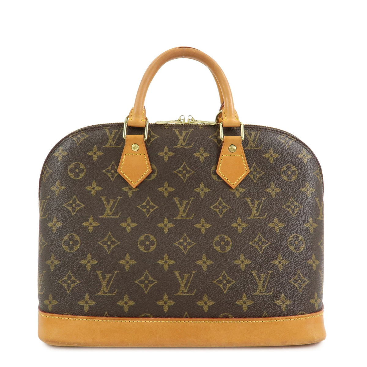 Louis Vuitton Alma Monogram Canvas Brown Bag