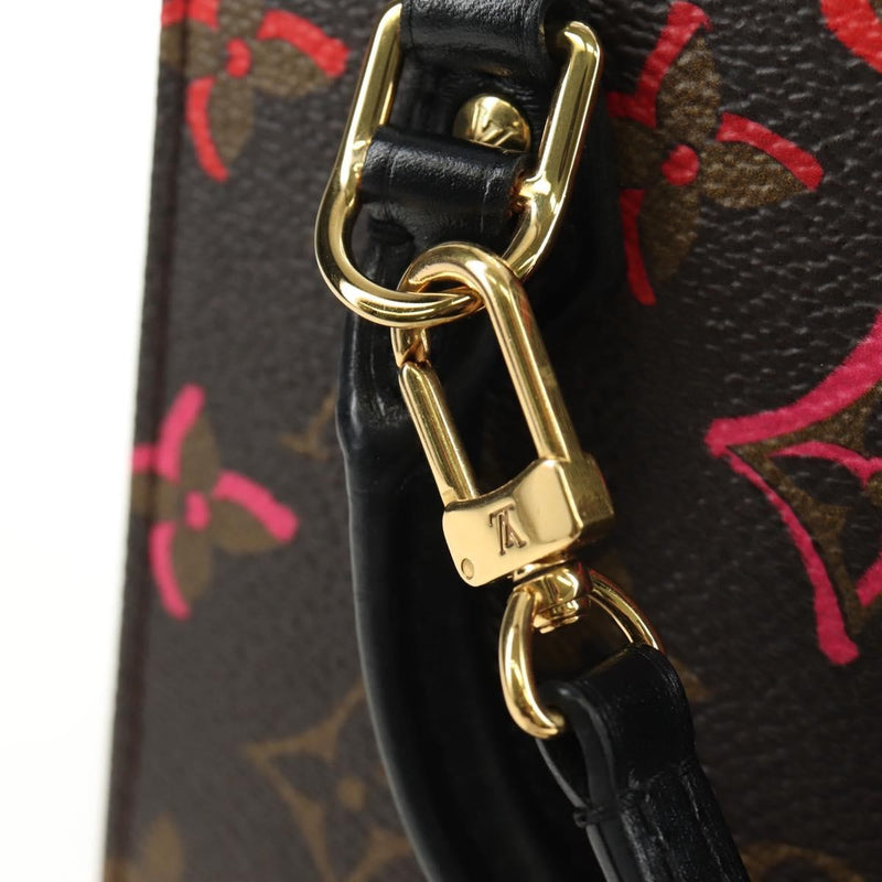 Louis Vuitton Petit Sac Plat Limited Edition Fall Love Monogram Canvas Brown Bag