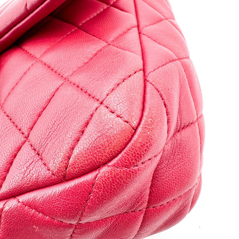 Chanel Backpack Seoul Lambskin Pink Leather