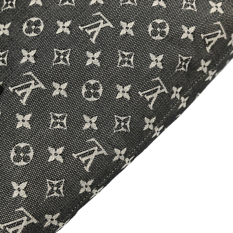 Louis Vuitton Lucille Mini Lin Black Canvas Bag