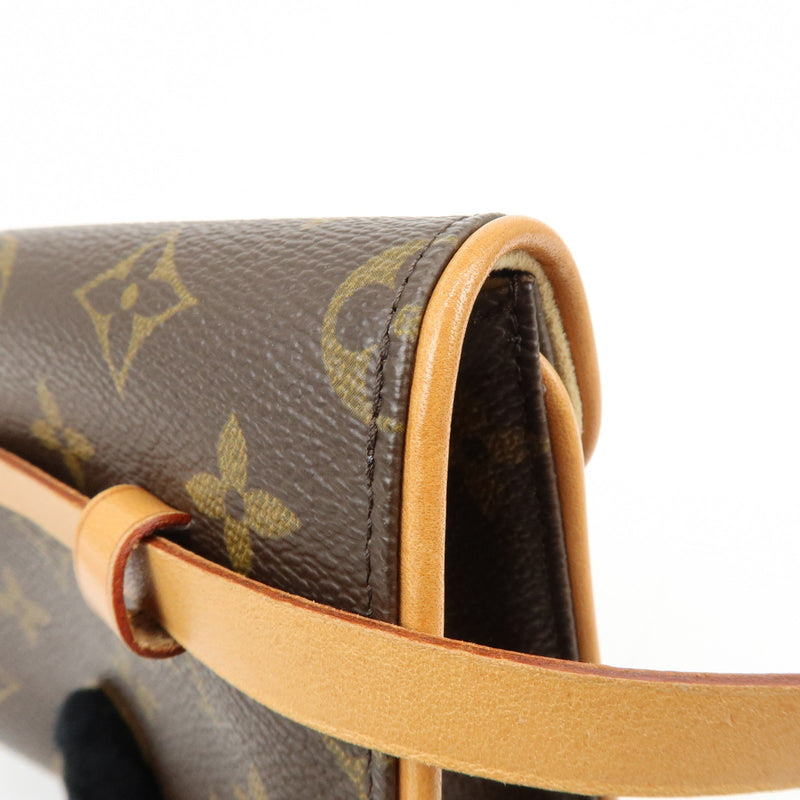 Louis Vuitton Florentine Waist Monogram Canvas Brown Bag