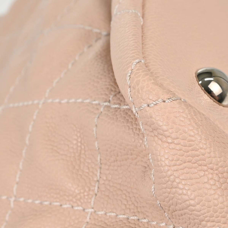 Chanel On The Road Quilted Leather Pink Bag