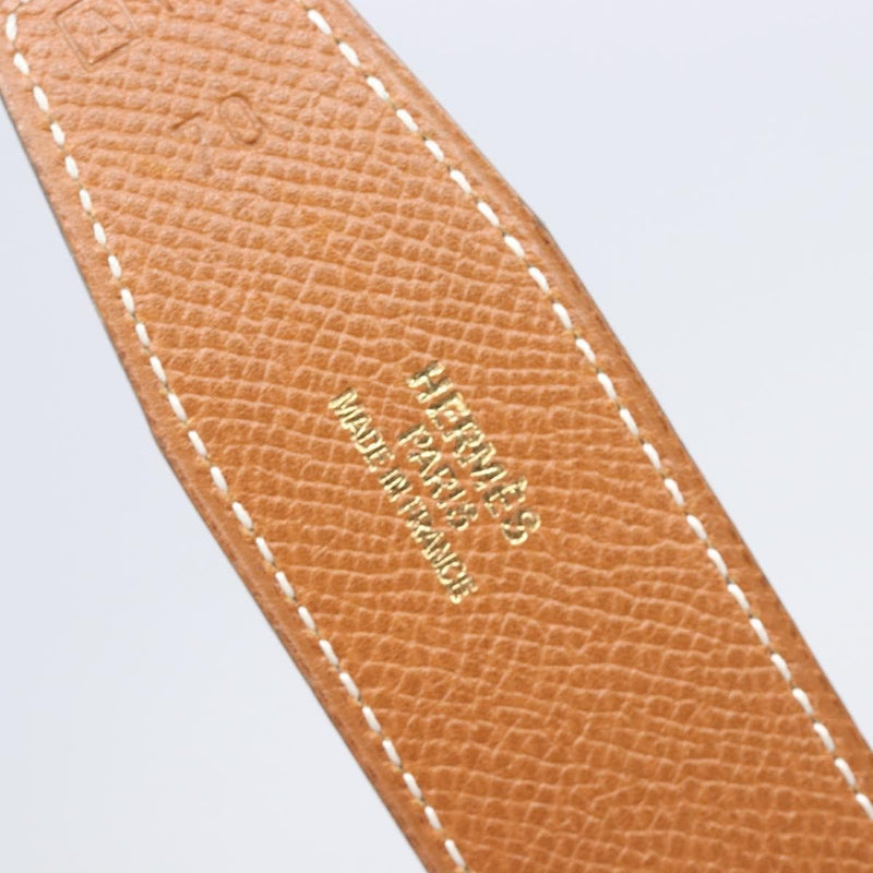Hermes Constance Reversible Belt Leather Blue