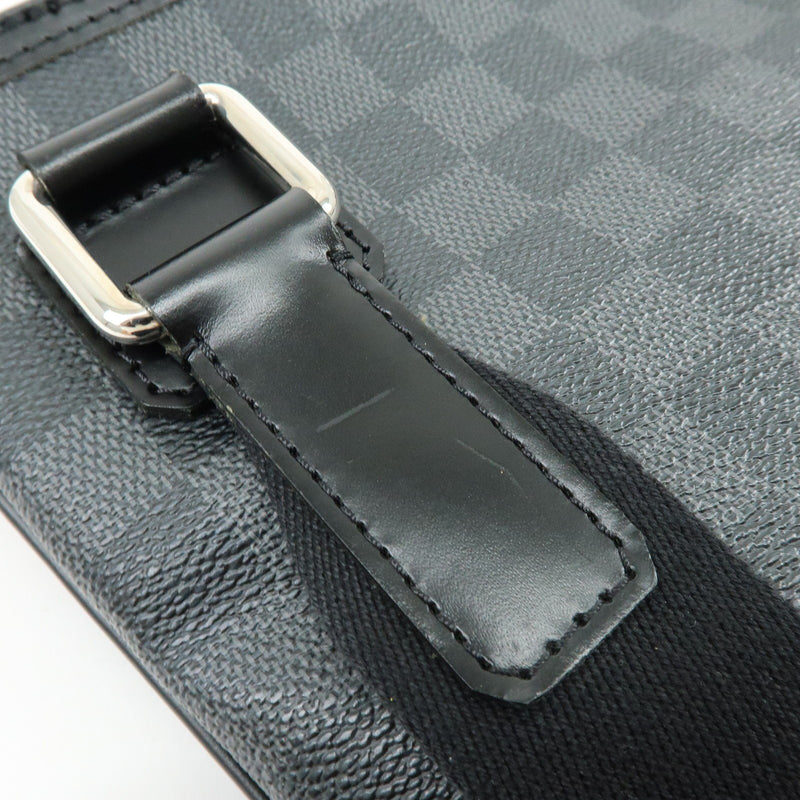 Louis Vuitton Thomas Damier Graphite Black Canvas Bag