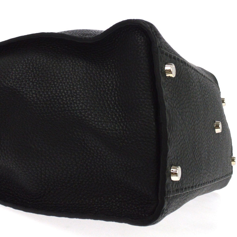 Fendi Selleria Peekaboo Leather Black Bag