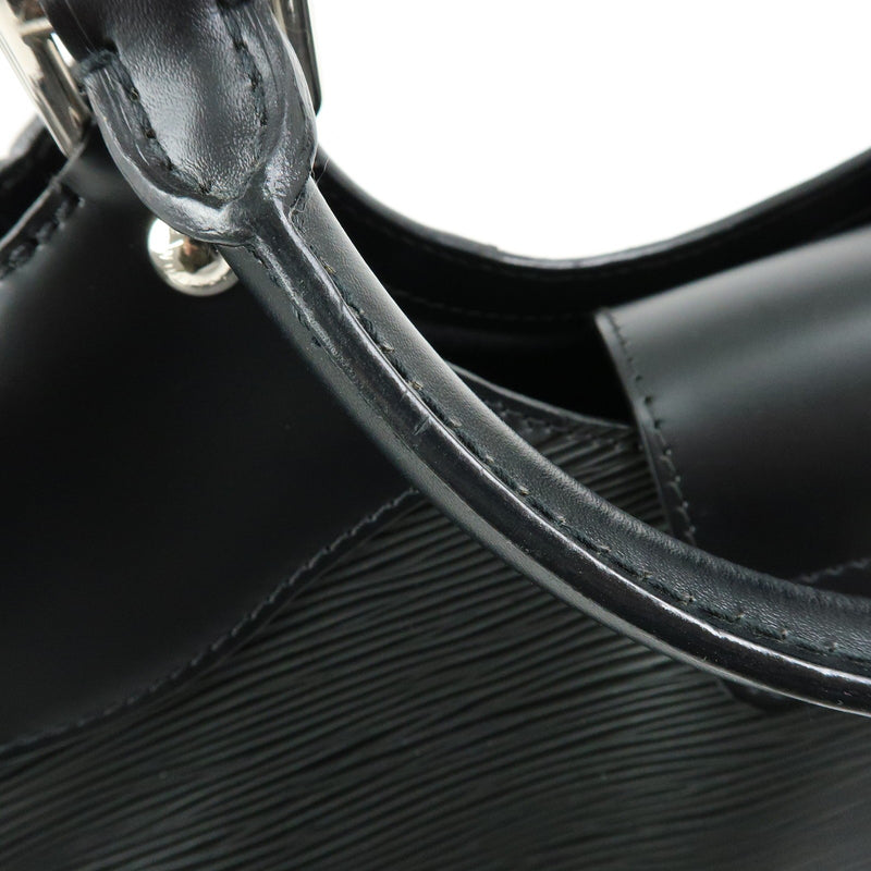 Louis Vuitton Montaigne Sac Epi Leather Black Bag