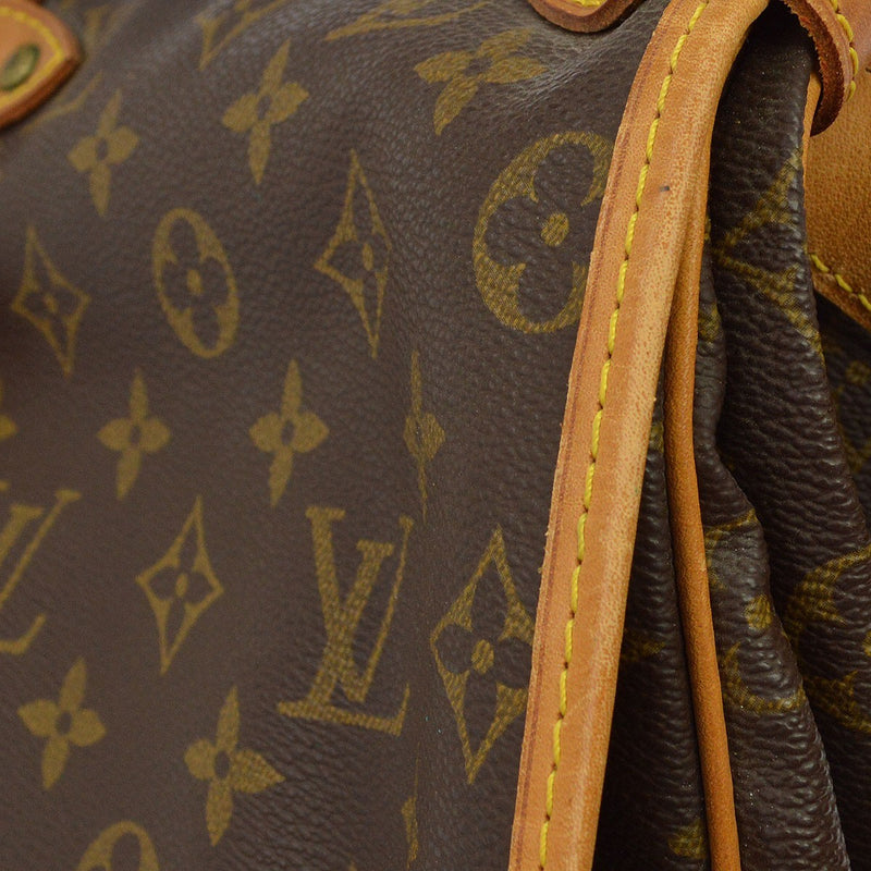 Louis Vuitton Saumur Monogram Canvas Brown Bag