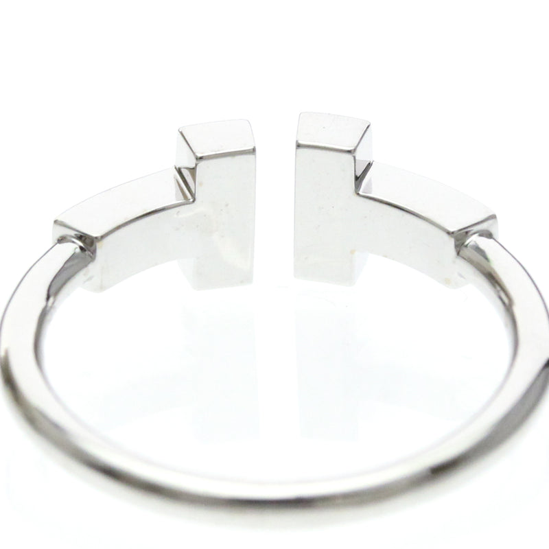 Tiffany & Co. T Wire 18k White Gold With Diamonds Silver White_gold Bijoux