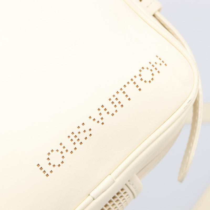 Louis Vuitton Bequia Trotter Messenger Nomade Leather White
