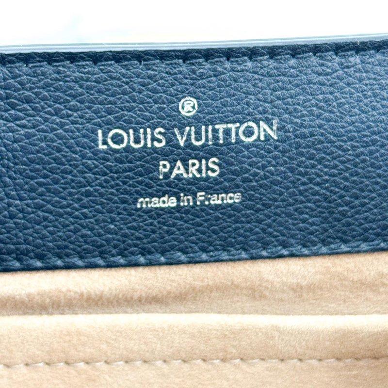 Louis Vuitton Lockme Ever Leather Black Calfskin Bag