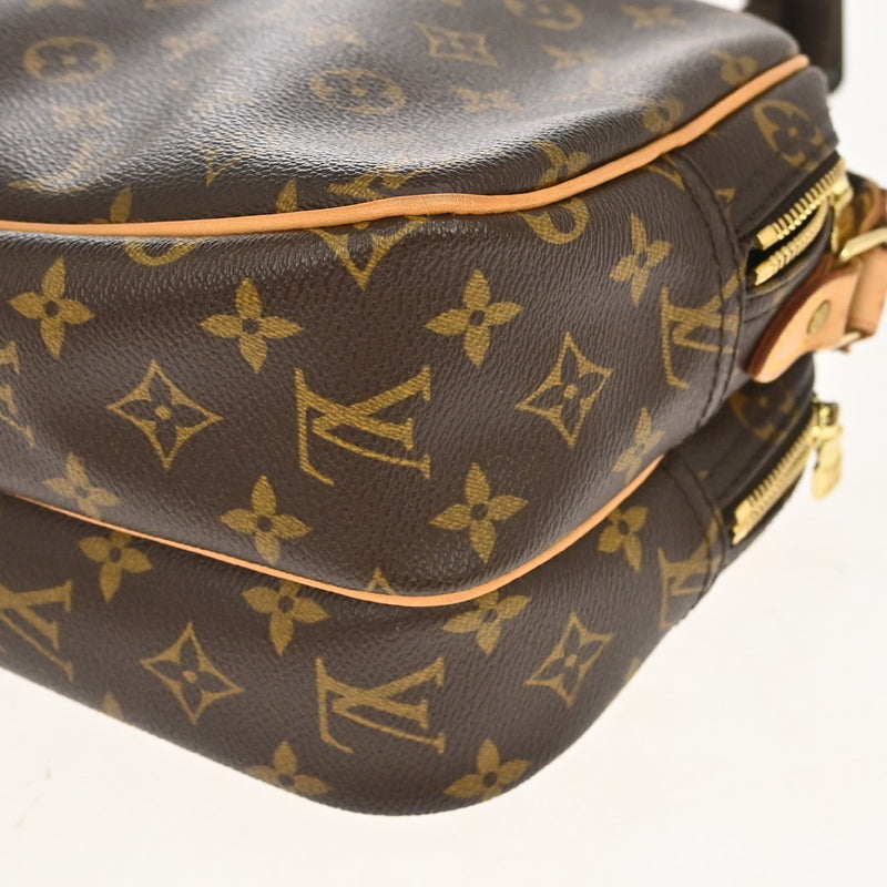 Louis Vuitton Reporter Monogram Canvas Brown Bag