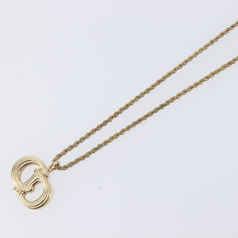 Christian Dior Cd Pendant Metal Gold Bijoux