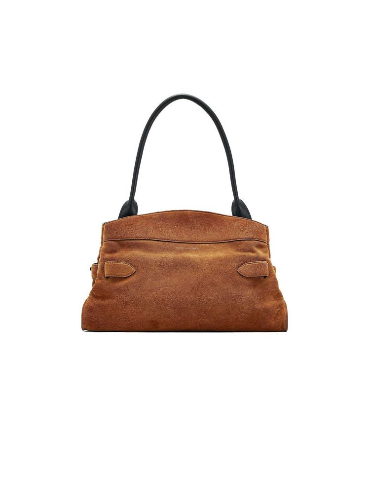 Marc Jacobs Dakota Shoulder Bag — Copper Suede Cow Leather