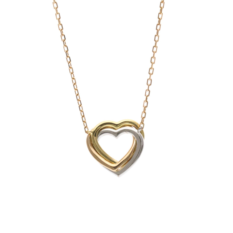 Cartier Trinity De Heart Pendant 18k Tricolor Gold With Diamonds Bijoux