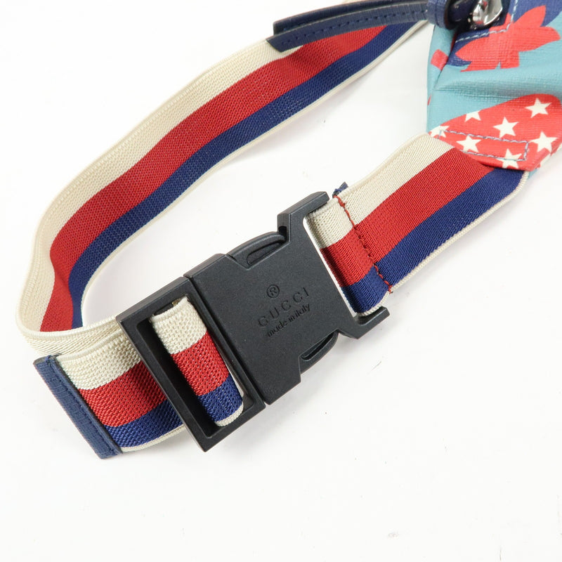 Gucci Childrens Belt Printed Coated Canvas Multicolour Bag