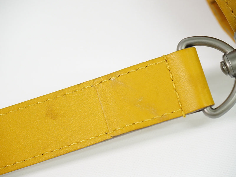 Louis Vuitton Tadao Damier Infini Leather Yellow Bag