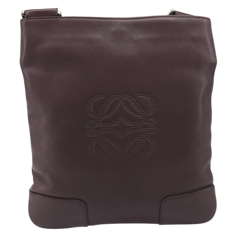 Loewe Anagram Leather Brown Bag