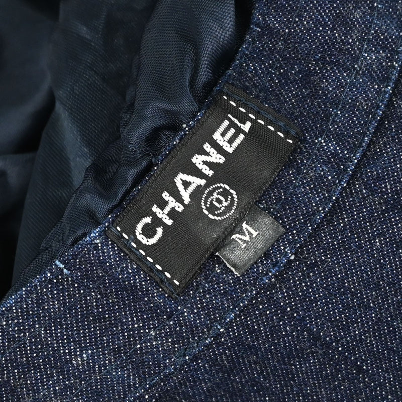 Chanel Denim Mood Bucket Hat Night Flight Embroidery Navy Denim_jeans