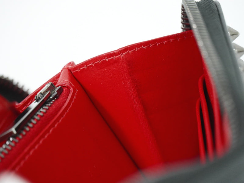 Christian Louboutin Panettone Spiked Leather Black Accessory