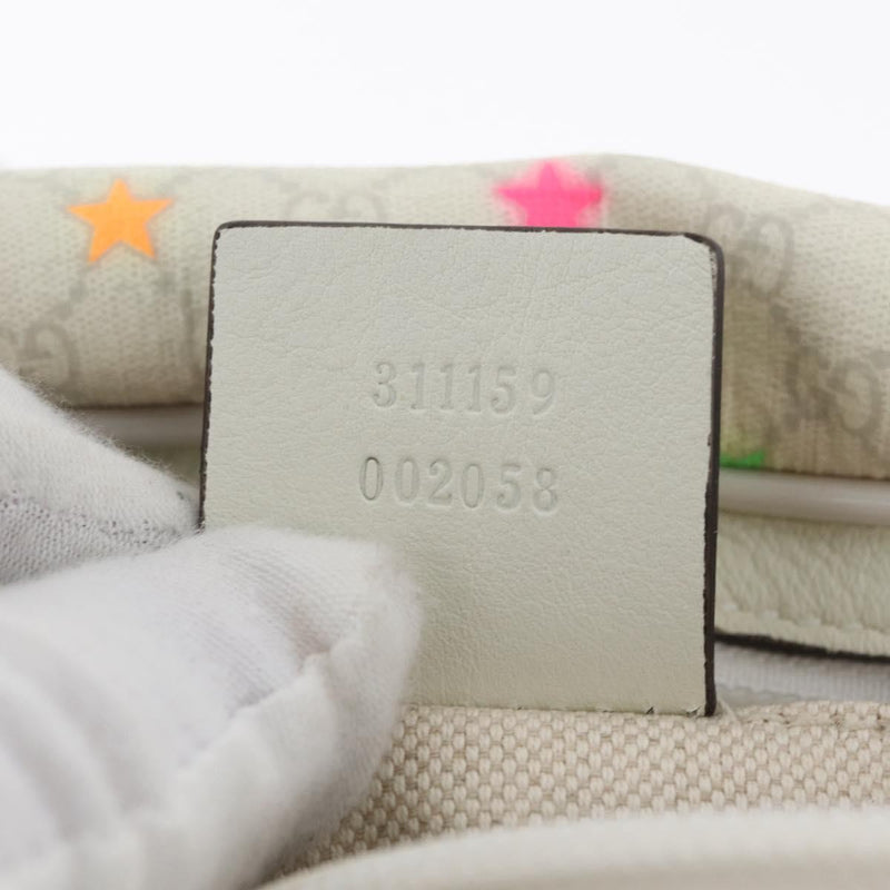 Gucci Childrens Belt Printed Gg Coated Canvas Multicolour Bag