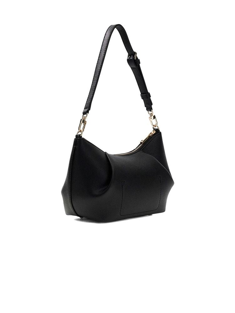 Guess Shoulder Bag — Black Polyurethane