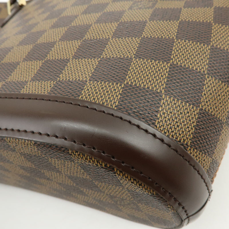 Louis Vuitton Manosque Damier Brown Canvas Bag