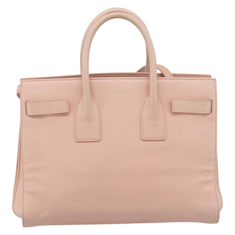Saint Laurent Sac De Jour Leather Pink Bag