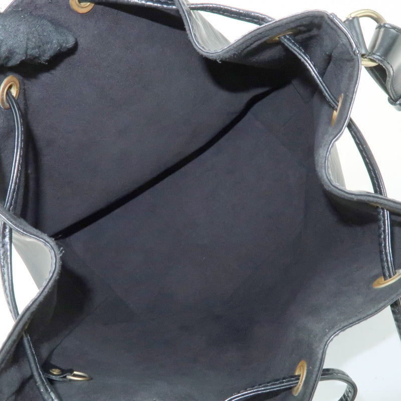 Louis Vuitton Petit Noe Epi Leather Black Bag