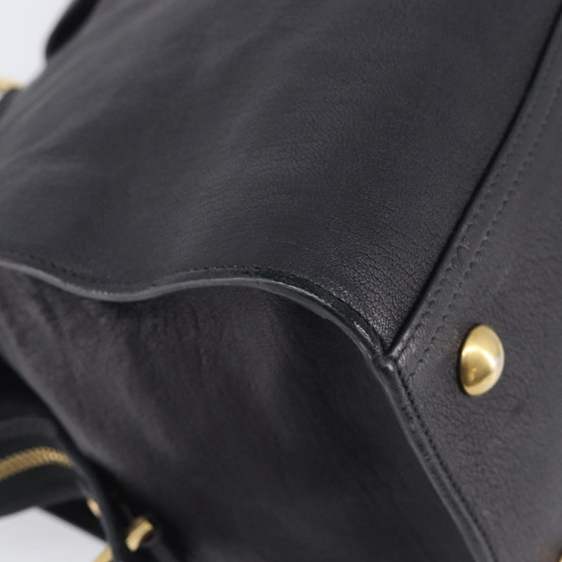Saint Laurent Classic Y Cabas Leather Black Bag