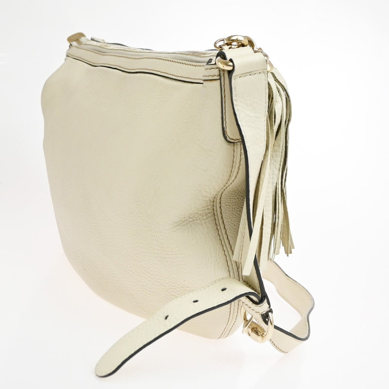 Gucci Soho Messenger Leather White