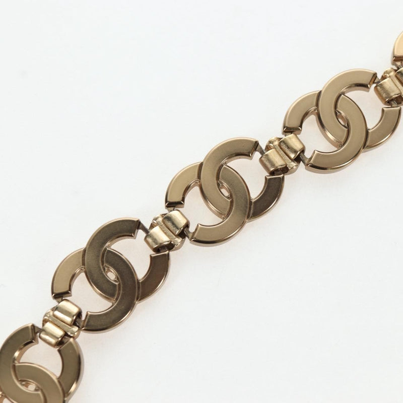 Chanel Cc Link Choker Metal With Crystals Gold Bijoux