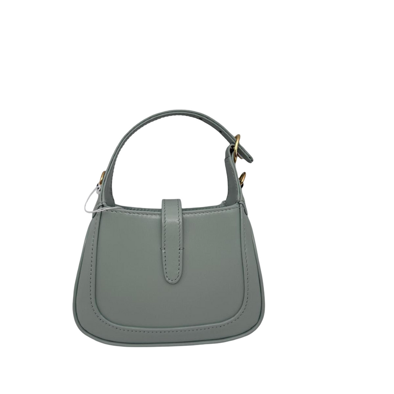 Gucci Jackie 1961 Chain Hobo Leather Green