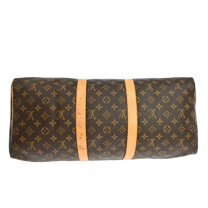 Louis Vuitton Keepall Monogram Canvas Brown Bag