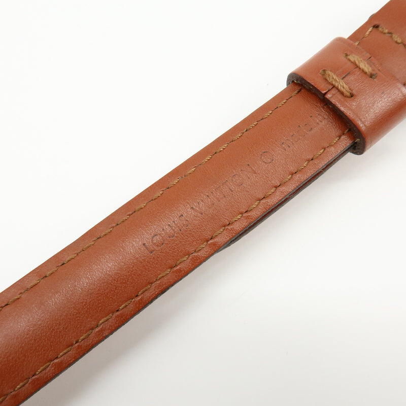 Louis Vuitton Adjustable Shoulder Strap Vachetta Leather Brown Accessory