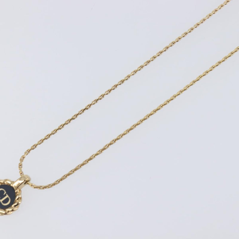Christian Dior Cd Pendant Metal Gold Bijoux