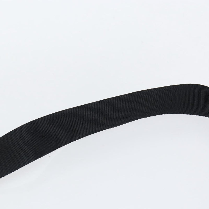 Prada Zip Messenger Tessuto With Leather Black Nylon
