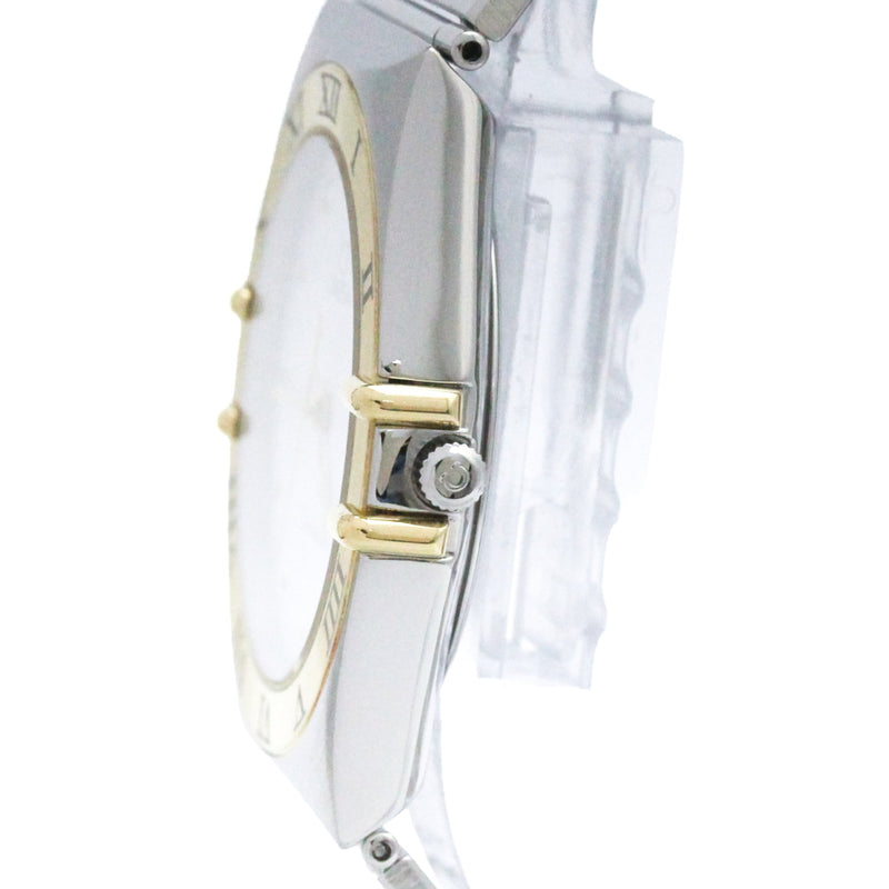 Omega Constellation Quartz Stainless Steel And Yellow Gold Watches
