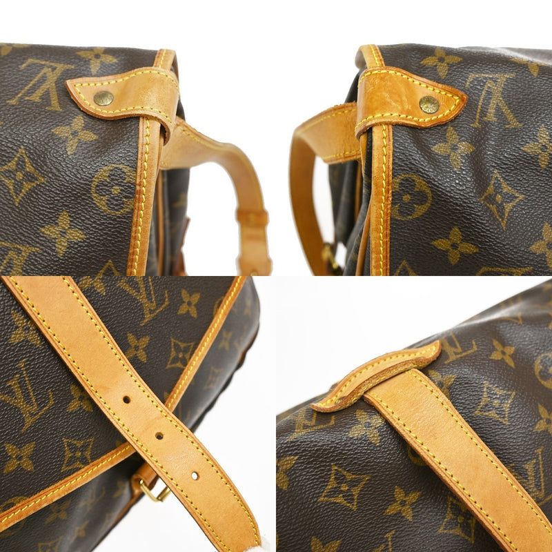 Louis Vuitton Saumur Monogram Canvas Brown Bag