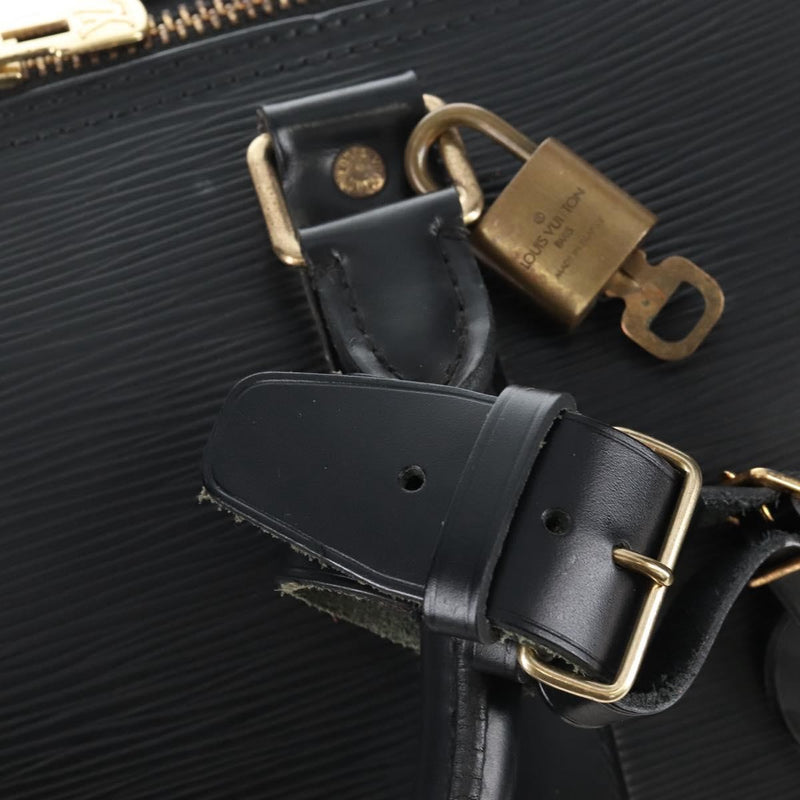 Louis Vuitton Keepall Epi Leather Black Bag
